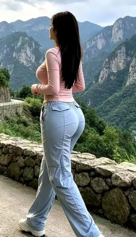 阮郎归·山野行青峰叠翠入云悠，风轻涧水流。闲行石径意清幽，尘烦一并休。