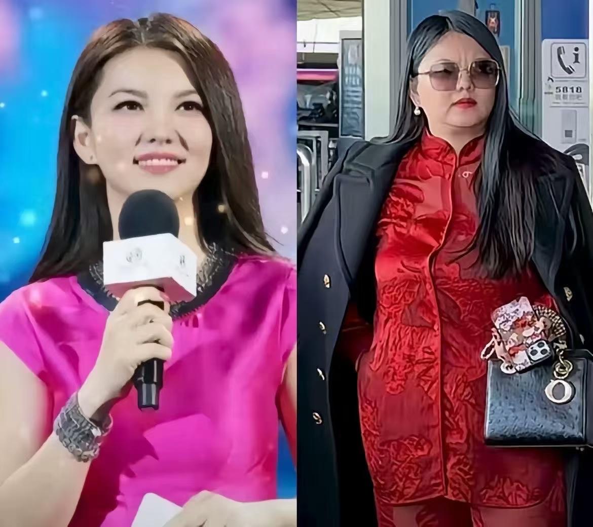 哪怕富婆也是廋了才好看‼️那可是我小时候的女神啊
