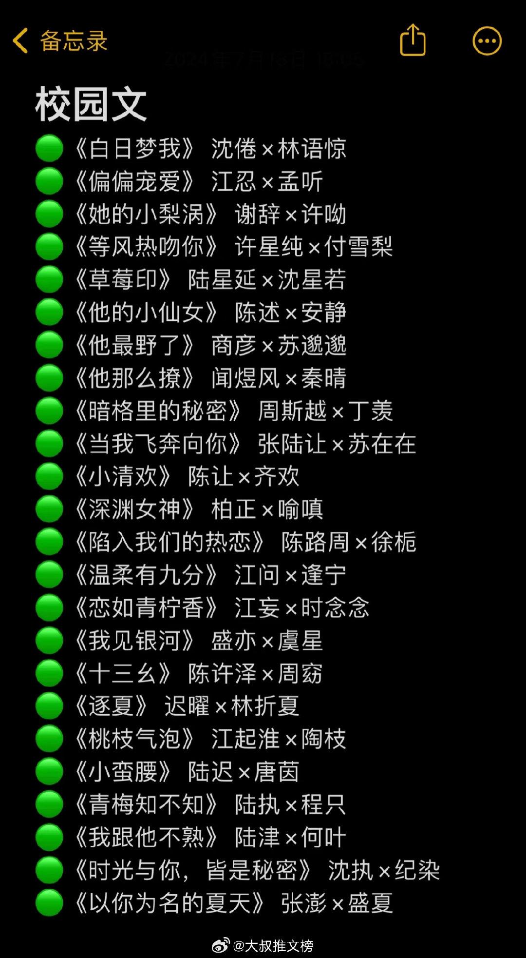 整理了一期巨上头巨好看的甜宠言情小说 之前有姐妹留言自己想看的小说类型...