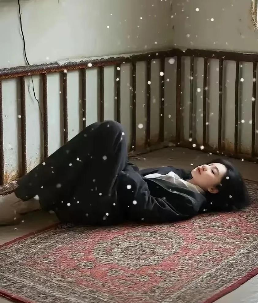 尹锡悦夫人金建希，在拘留所睡地板，欲哭无泪。韩国有网友笑称，当初有多张扬，现在就