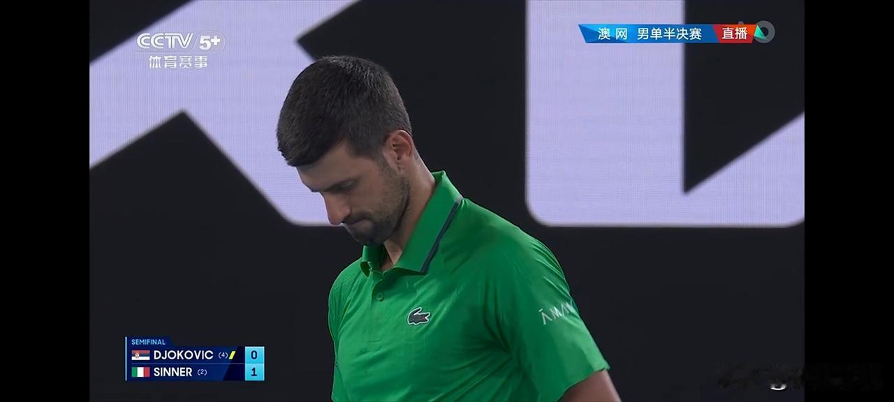 德约科维奇年龄变大，战胜不了辛纳。38岁的德约科维奇对阵24岁的辛纳，近期确实处