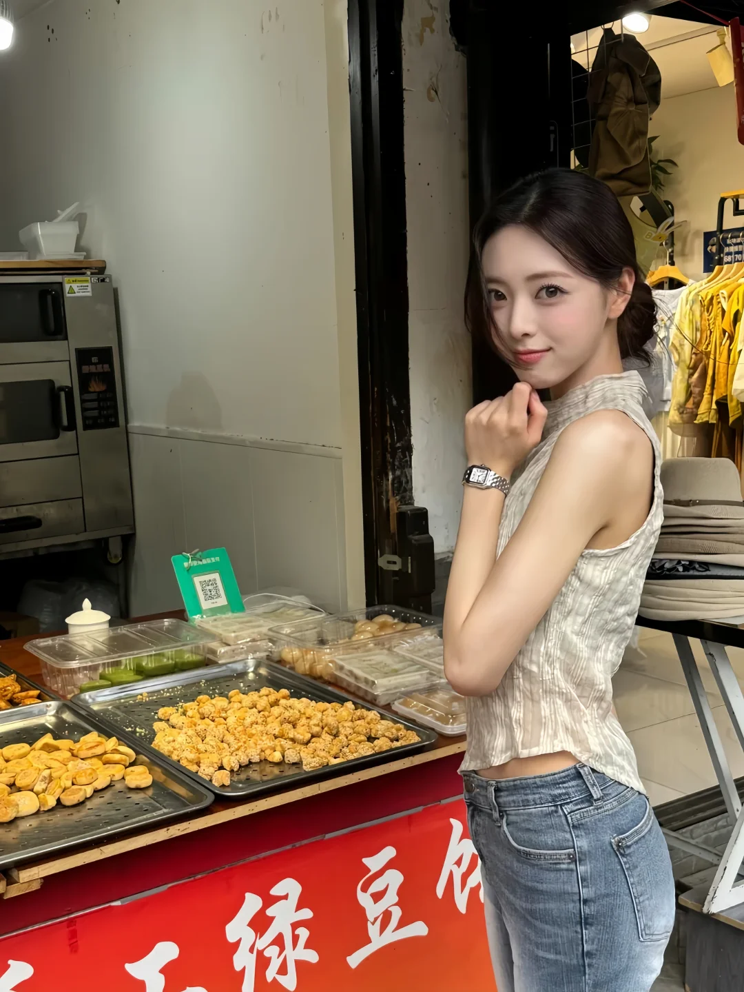 早说绿豆饼摊是ins风呀