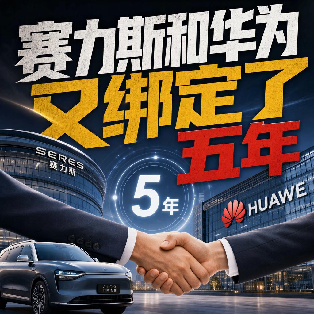 问界用户突破120万的这个节点，华为和赛力斯又签了新五年。从9月15日官宣模式