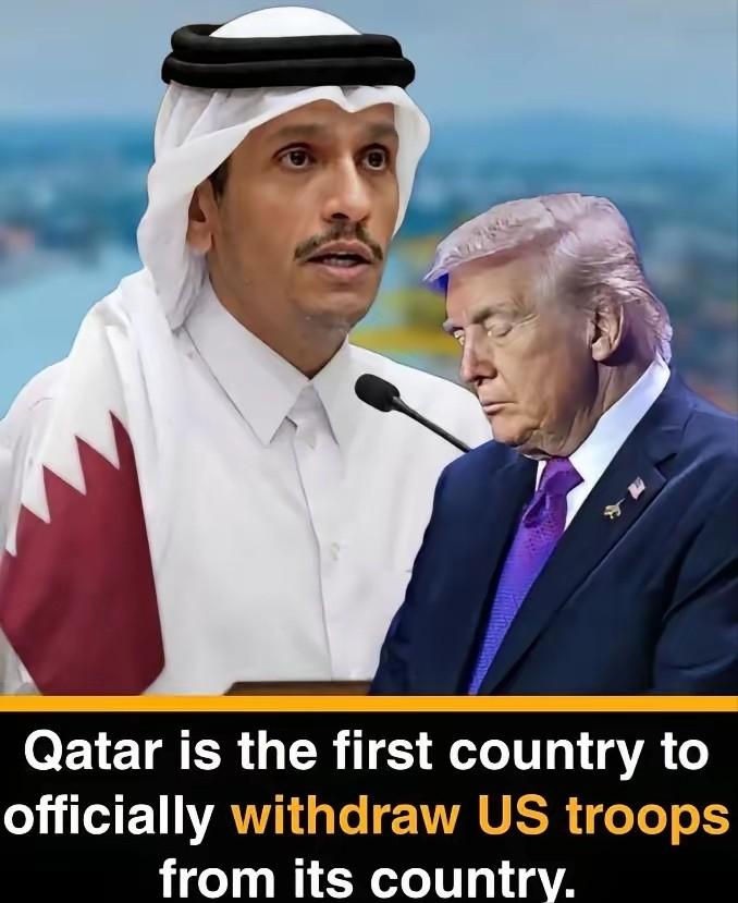 多哈——卡塔尔决定撤出驻扎在该地区美军，成为首个采取此举的海湾国家卡塔尔干了件