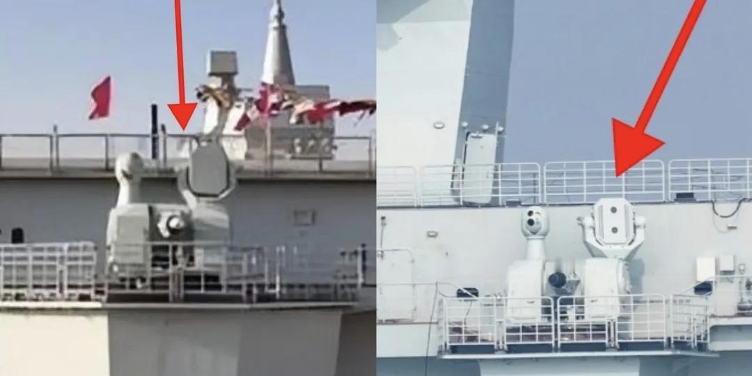 2月6日，据央视军事网站报道，076两栖攻击四川舰自身保护金钢罩，万发1130近