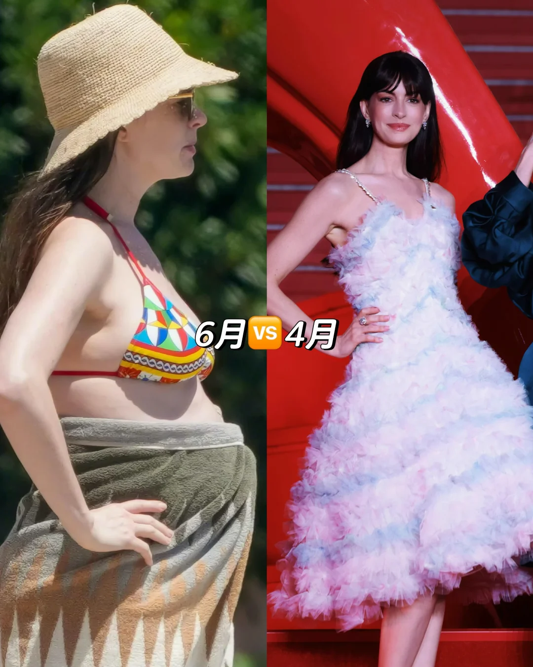 43岁安妮·海瑟薇官宣怀上三胎，身体真好
