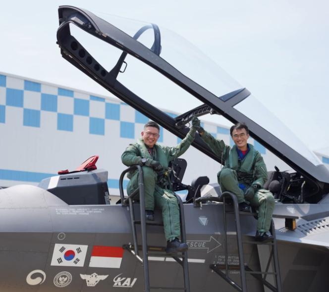 印尼空军试飞员去韩国，试飞了KF21猎鹰战机的原型机，合适就会买！其实印尼想买猎