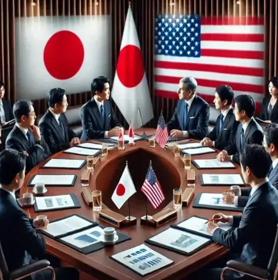 中日可能联手抛售美债5月2号，美国和日本举行了第二轮关税谈判，日本经济再生大臣