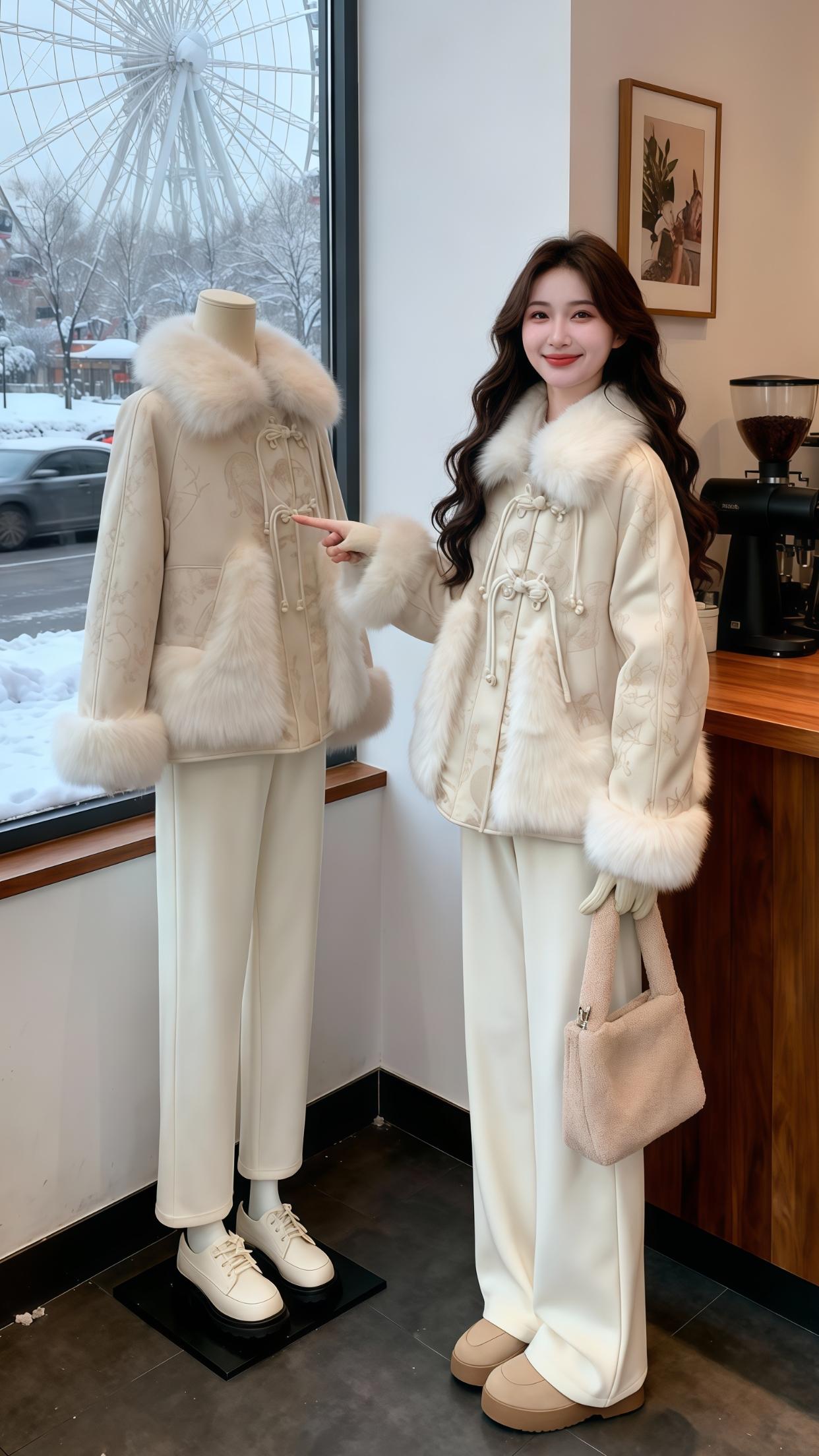 气质女神穿搭精致穿搭优雅气质名媛气质新中式穿搭