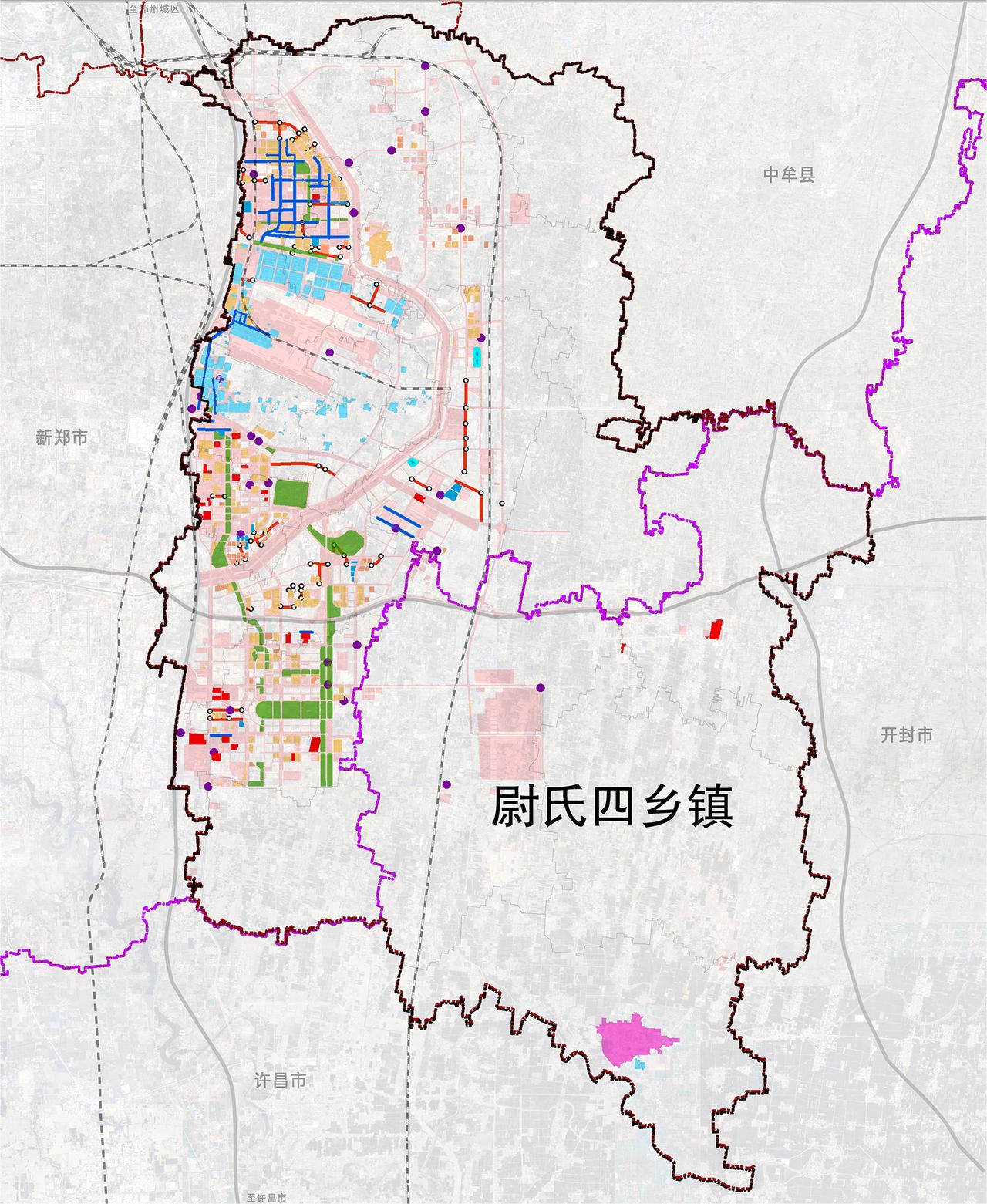 郑州航空港区总规划面积747平方公里，开封尉氏就占了近一半！随着郑州航空港代管