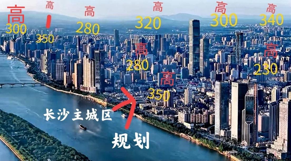我是说假设哦！大家说说看，我的这两张长沙的城市规划图怎么样？第一张图是长沙主城区
