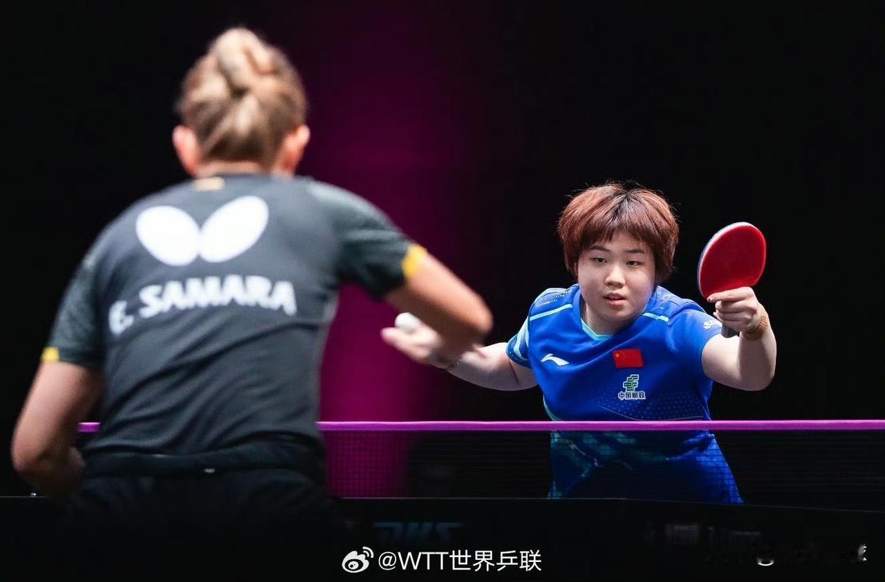 蒯曼赢球：王励勤恐怕“高兴不起来”！蒯曼虽然以3-0赢了伊丽莎贝塔·萨马