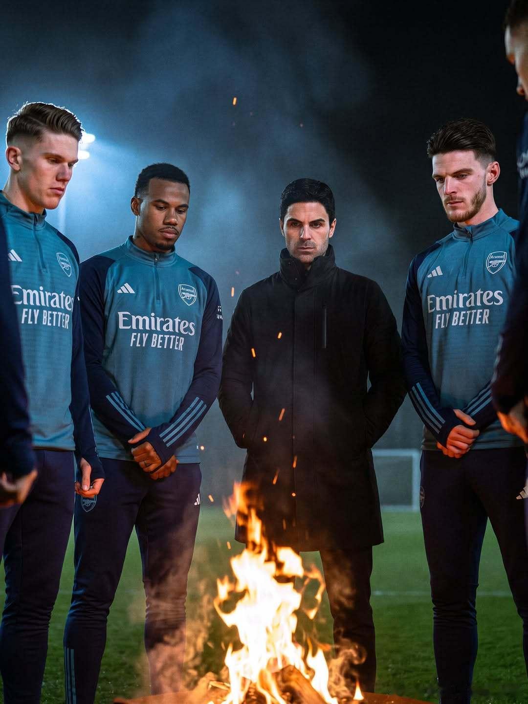 塔子哥太能整活了🤣talkSPORT：为了激励球员，阿森纳在训练基地放火，然而