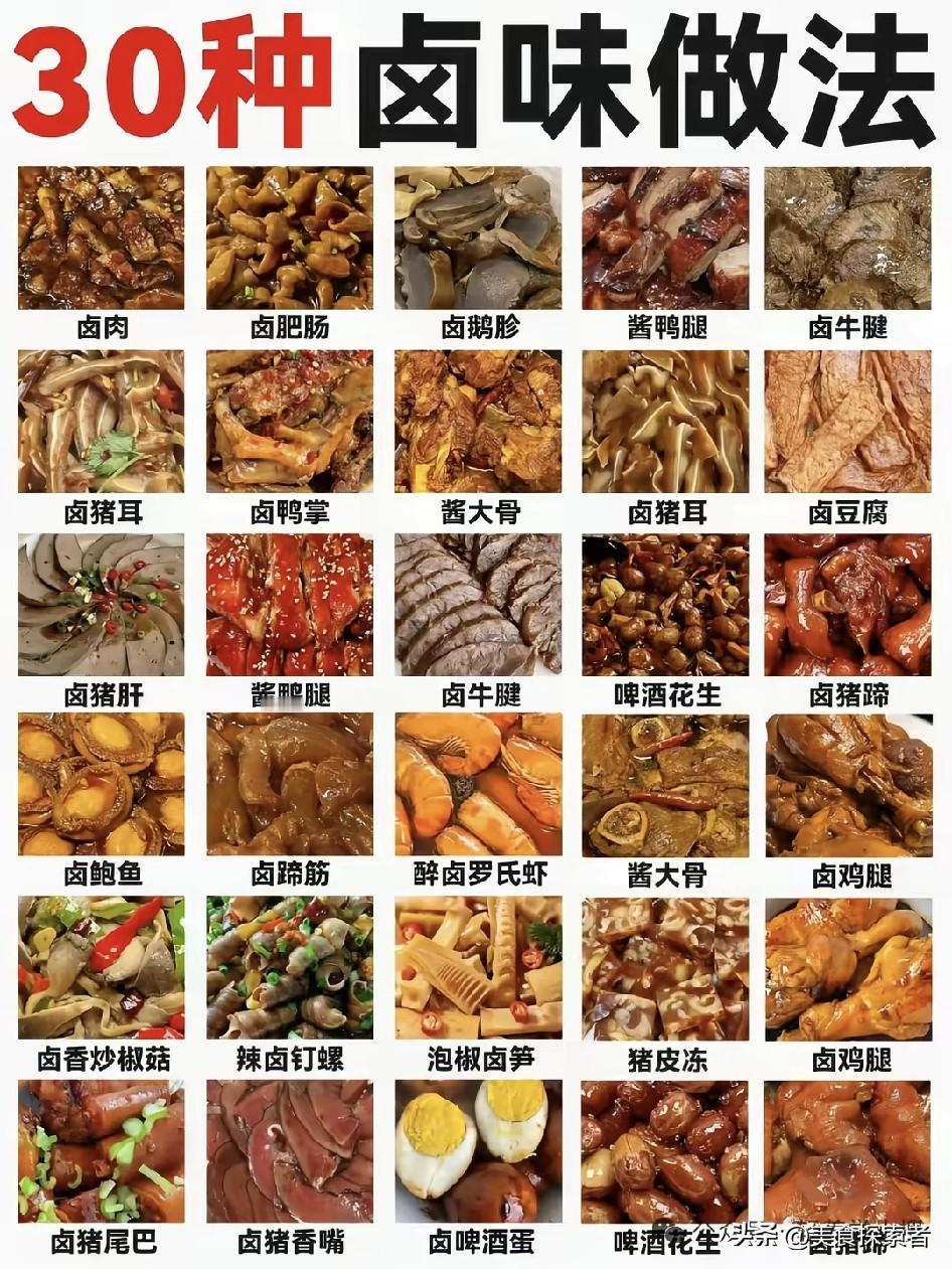 揭秘！让你秒变卤味大师的秘诀谁懂啊！每次在外面买卤味，要么贵得离谱，