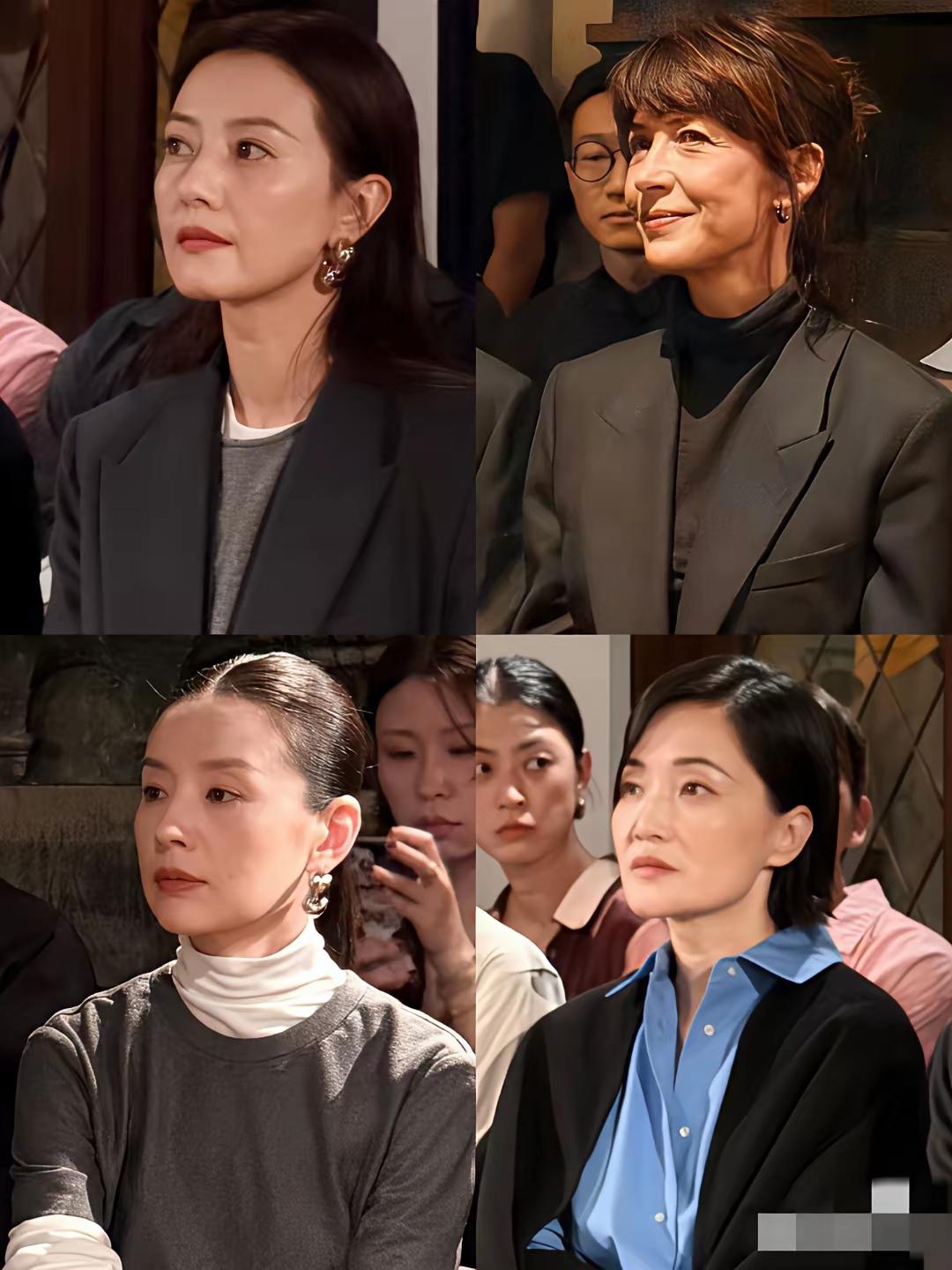 女演员到了四十岁以后嘴角都会往下撇苏菲玛索都快六十多岁了吧嘴角还是向上扬