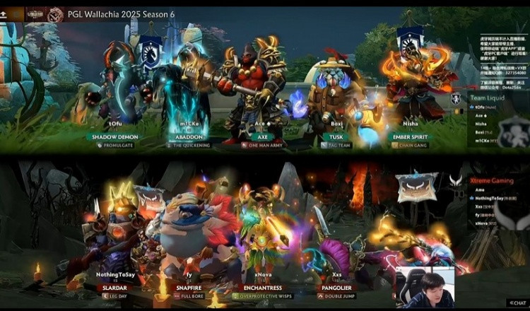 PGL S6: 蚂蚁开局肉搏三杀 滚滚无敌控场 XG把握机会反碾一局