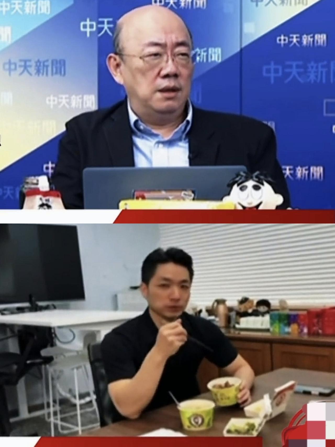 蒋万安吃卤肉饭被青鸟出征——郭正亮：胡须张老板是绿营老朋友，沈伯洋竟然不认识，他