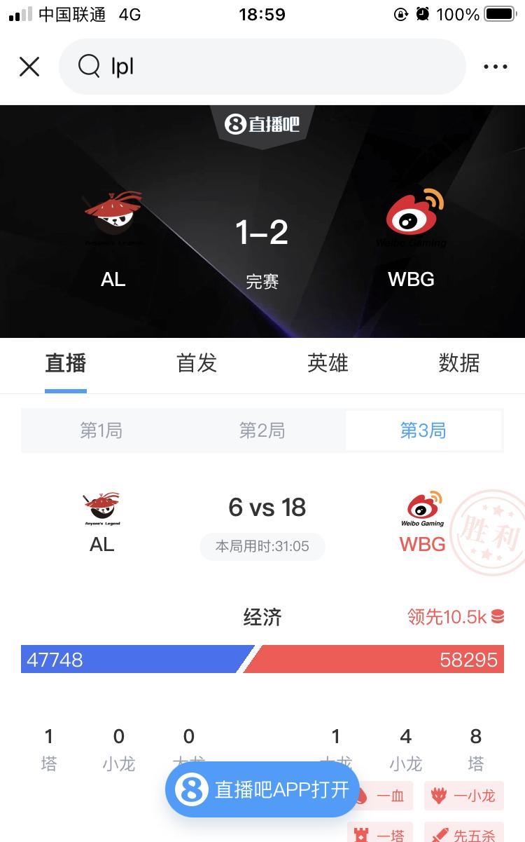AL负于WBG遭连败不多的口碑趋于崩坏AL战队今年无疑是LPL最值得关注的队