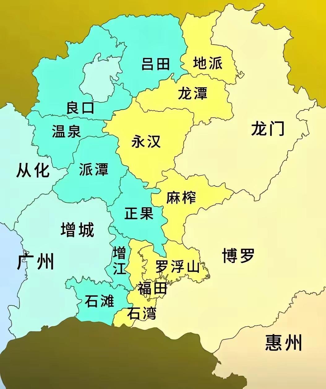 罗浮山爬了无数次，以前只知道它跟增城交界，没想到，它还跟龙门也交界。为什么没有高