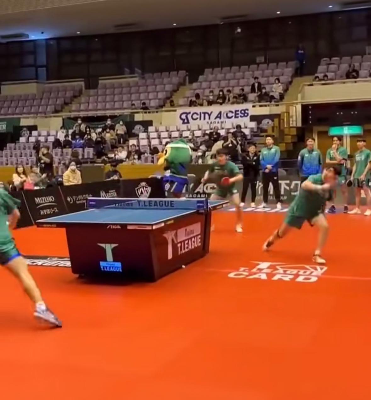 林昀儒闫安3月7日正在日T联赛热身！重庆冠军赛倒计时3天，林昀儒与闫安还在