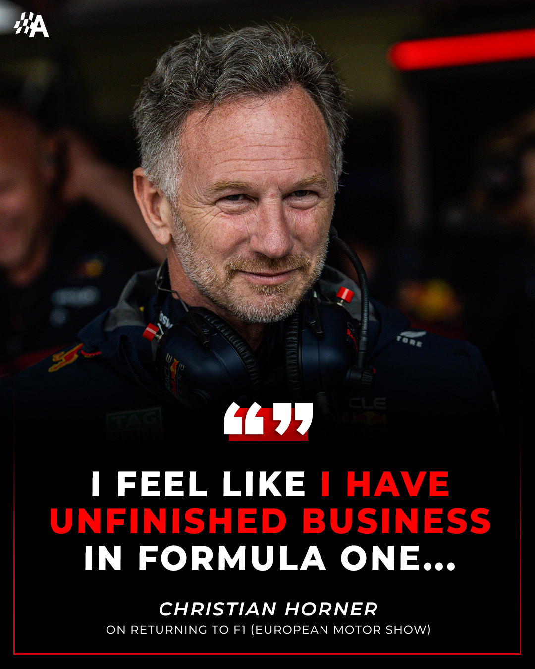 霍纳寻求重返F1：“我感觉自己在F1还有未完成的事情。”f1