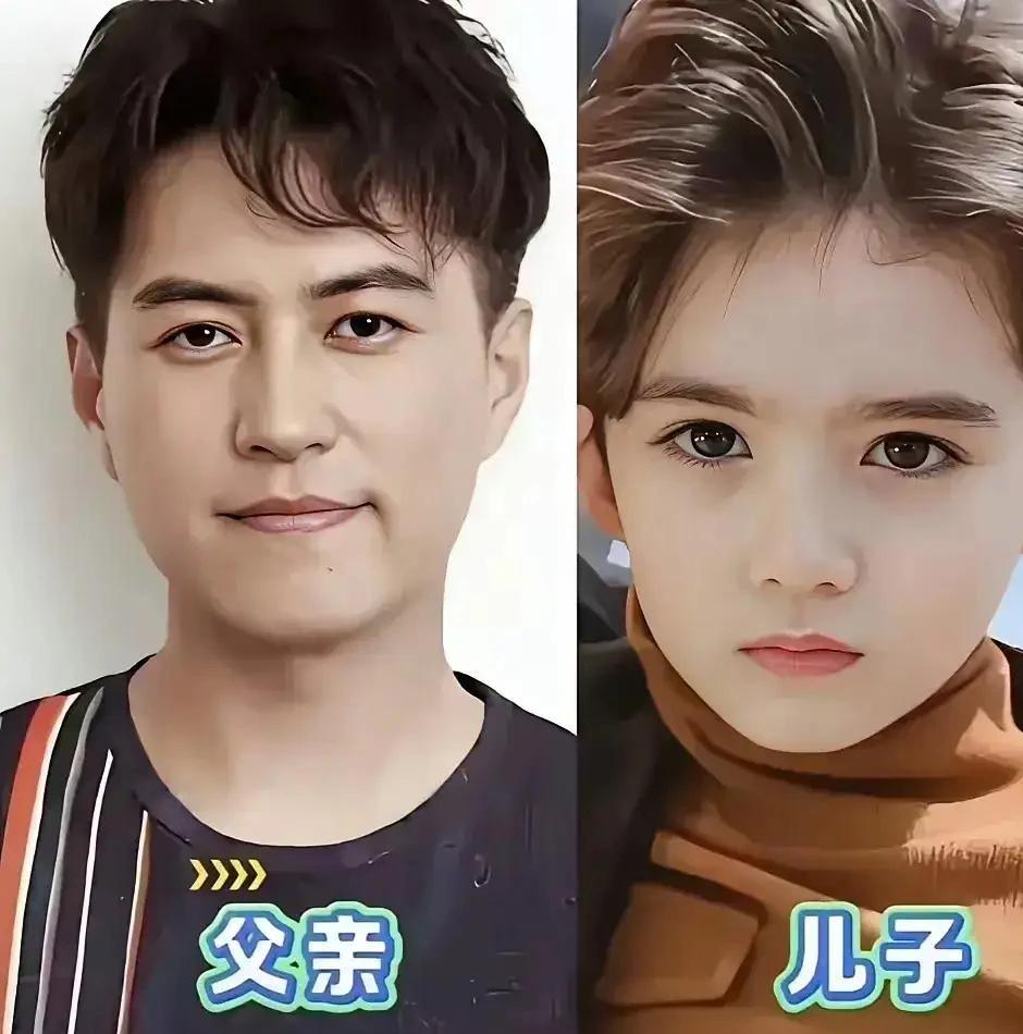 靳东家的儿子，名字叫靳小爷。这名字，星二代里都不多见。陈晓家的儿子小星星，眼