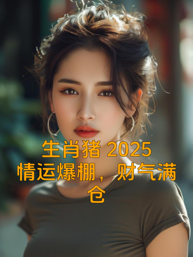 生肖猪2025：情运爆棚，财气满仓