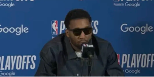 NBA季后赛，骑士以89-93不敌猛龙。赛后米切尔接受了记者采访：“今晚我获得