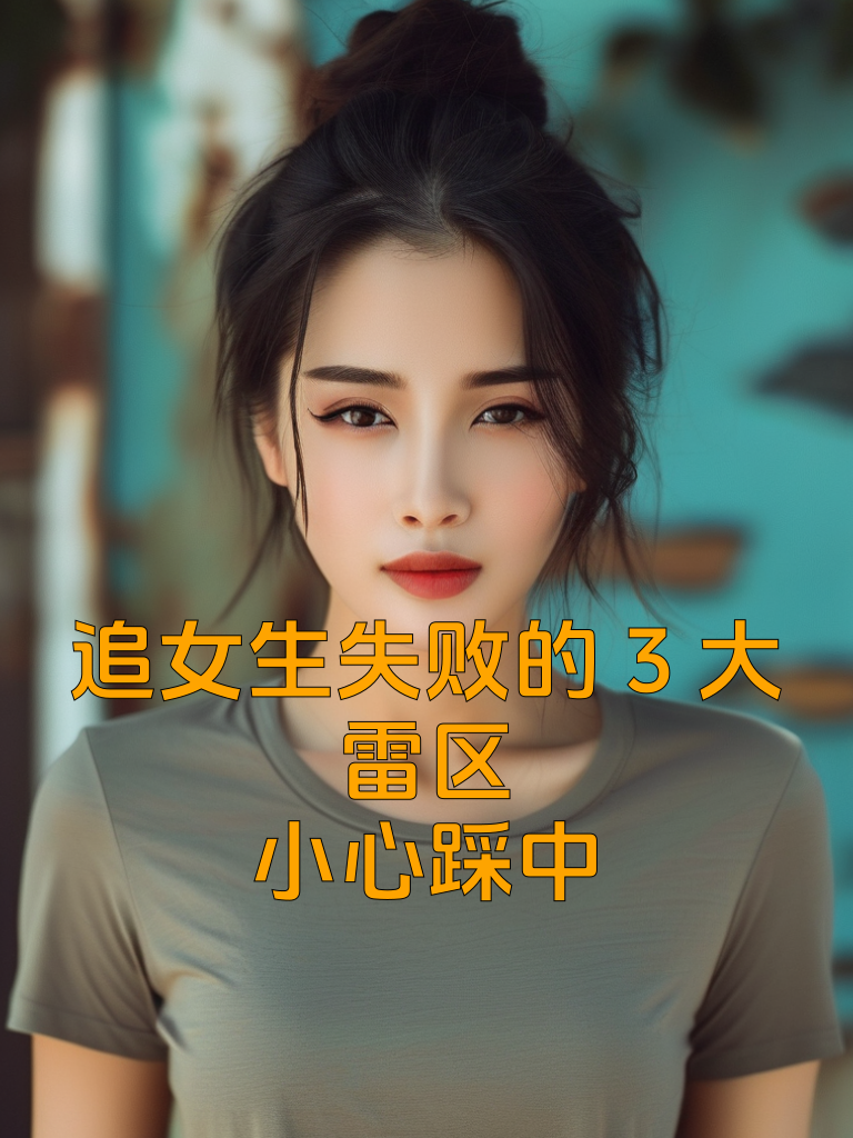 追女生失败的3大雷区，小心踩中