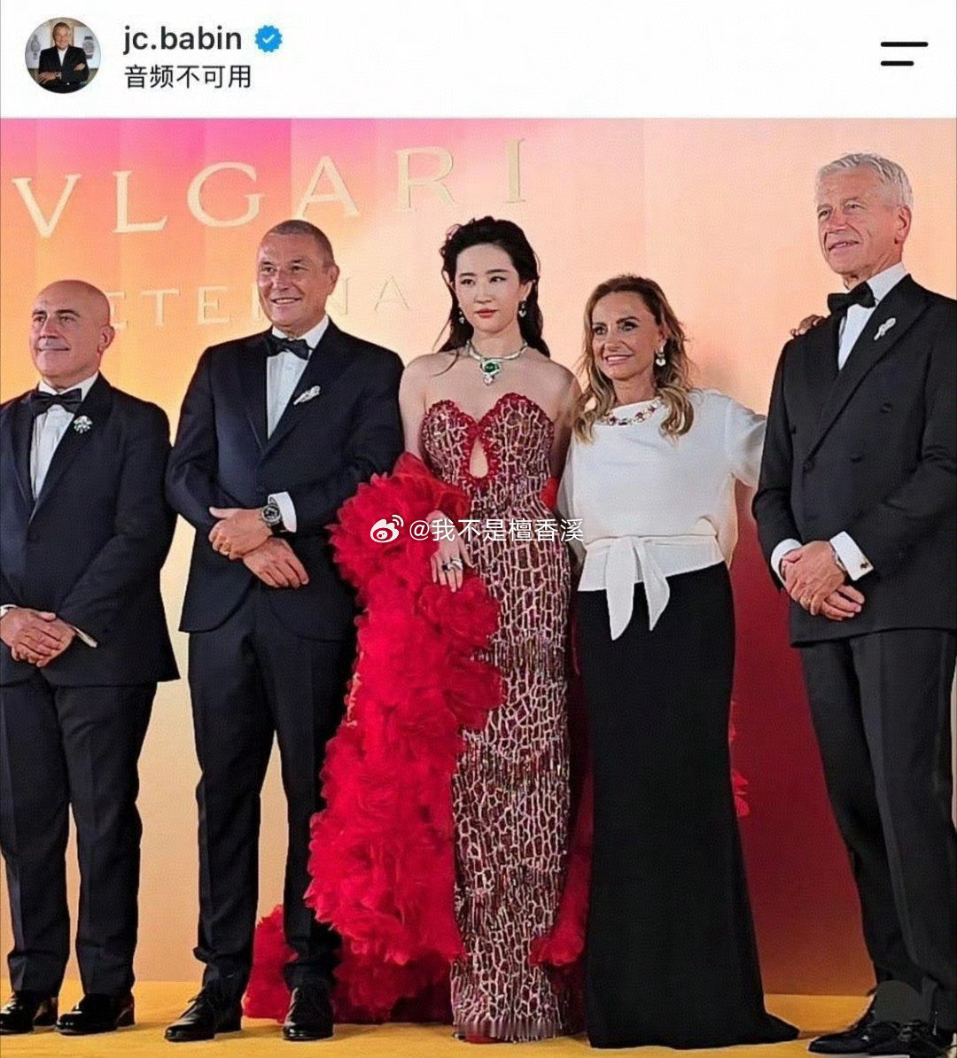 据说宝格丽总裁的镜头是明星最真实的写照刘亦菲在里面容颜依旧啊。​​​