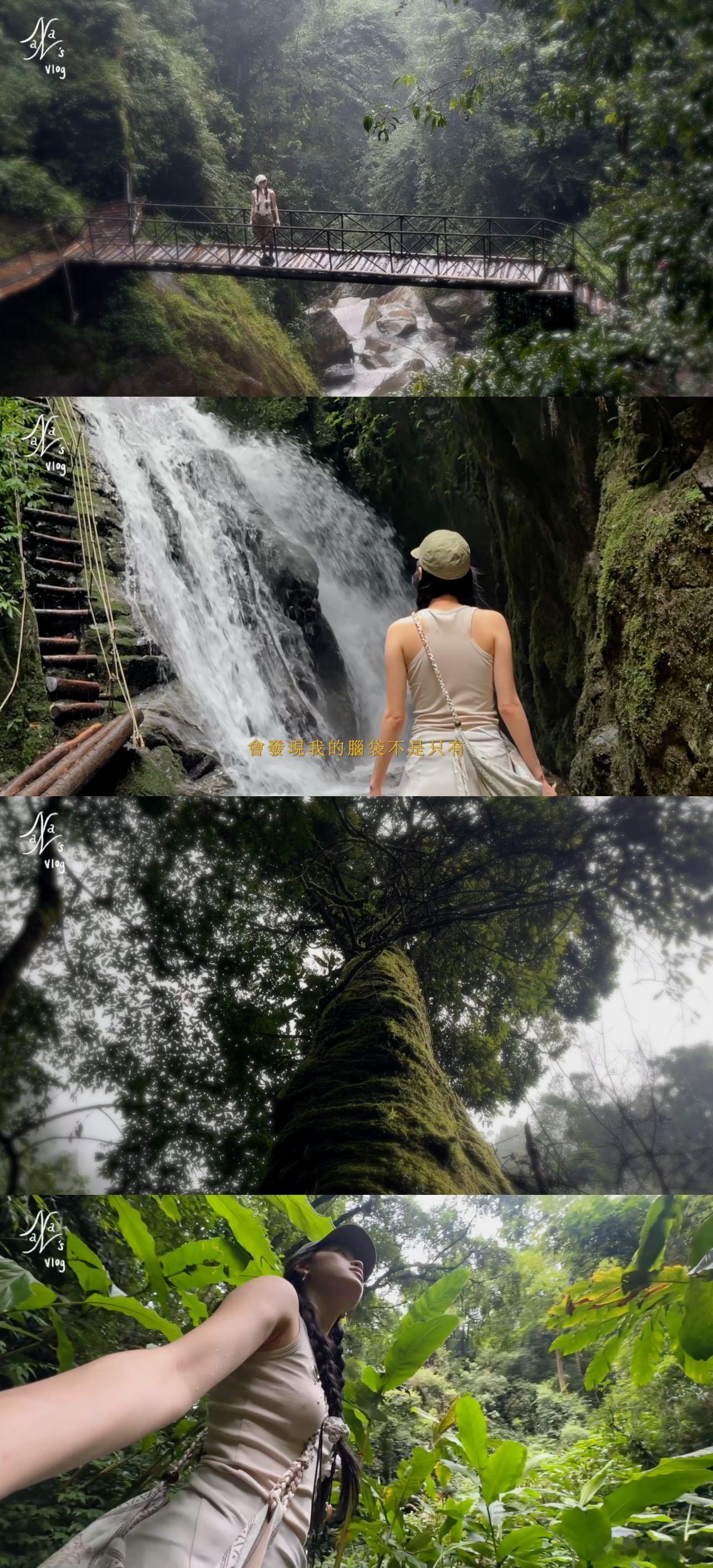 欧阳娜娜腾冲自驾爆胎了欧阳娜娜开启腾冲自驾之旅,vlog里山路蜿蜒难行,爆胎一