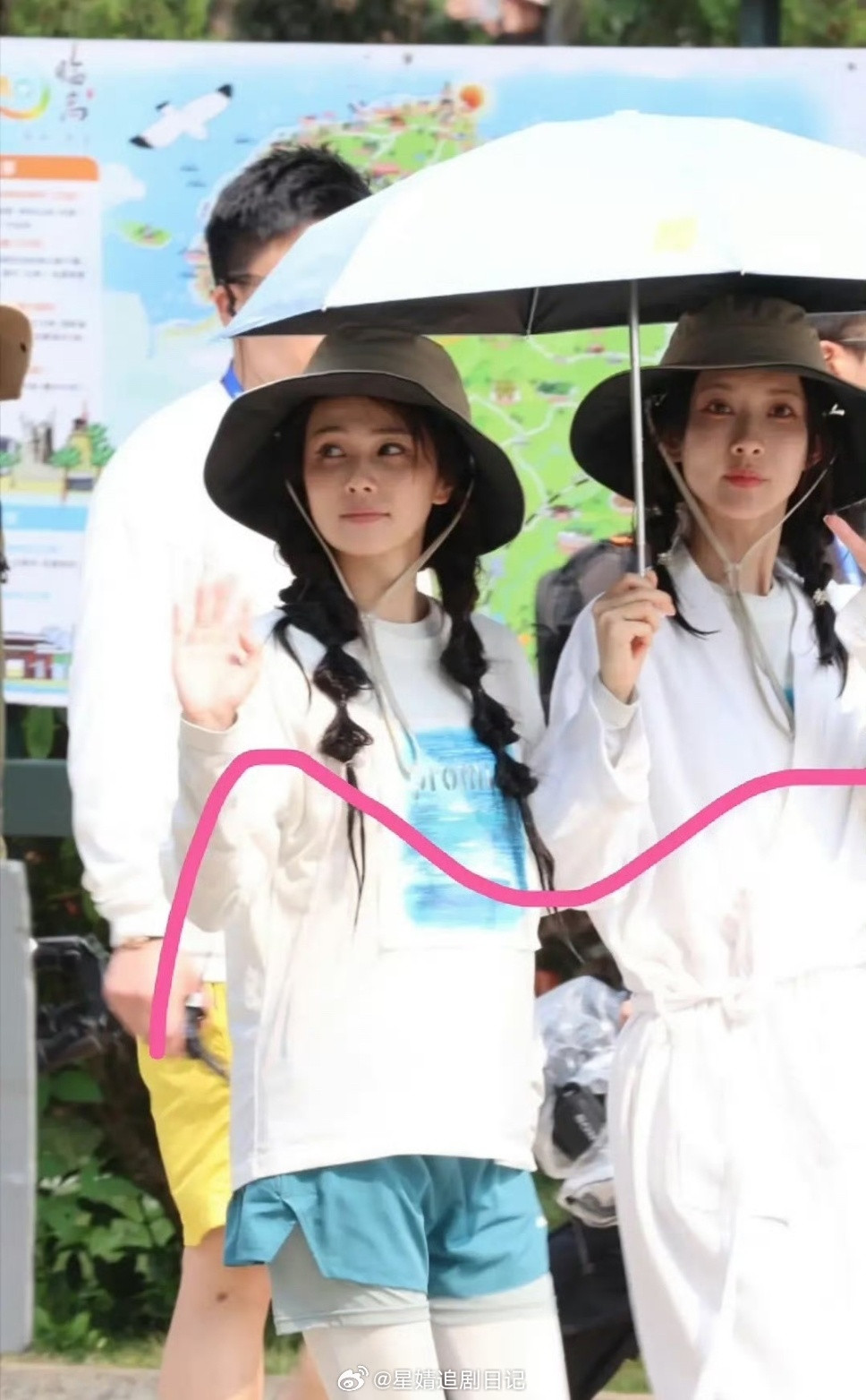 白鹿纯生图，愣是没打光～这水平还是能吹的，状态真好啊