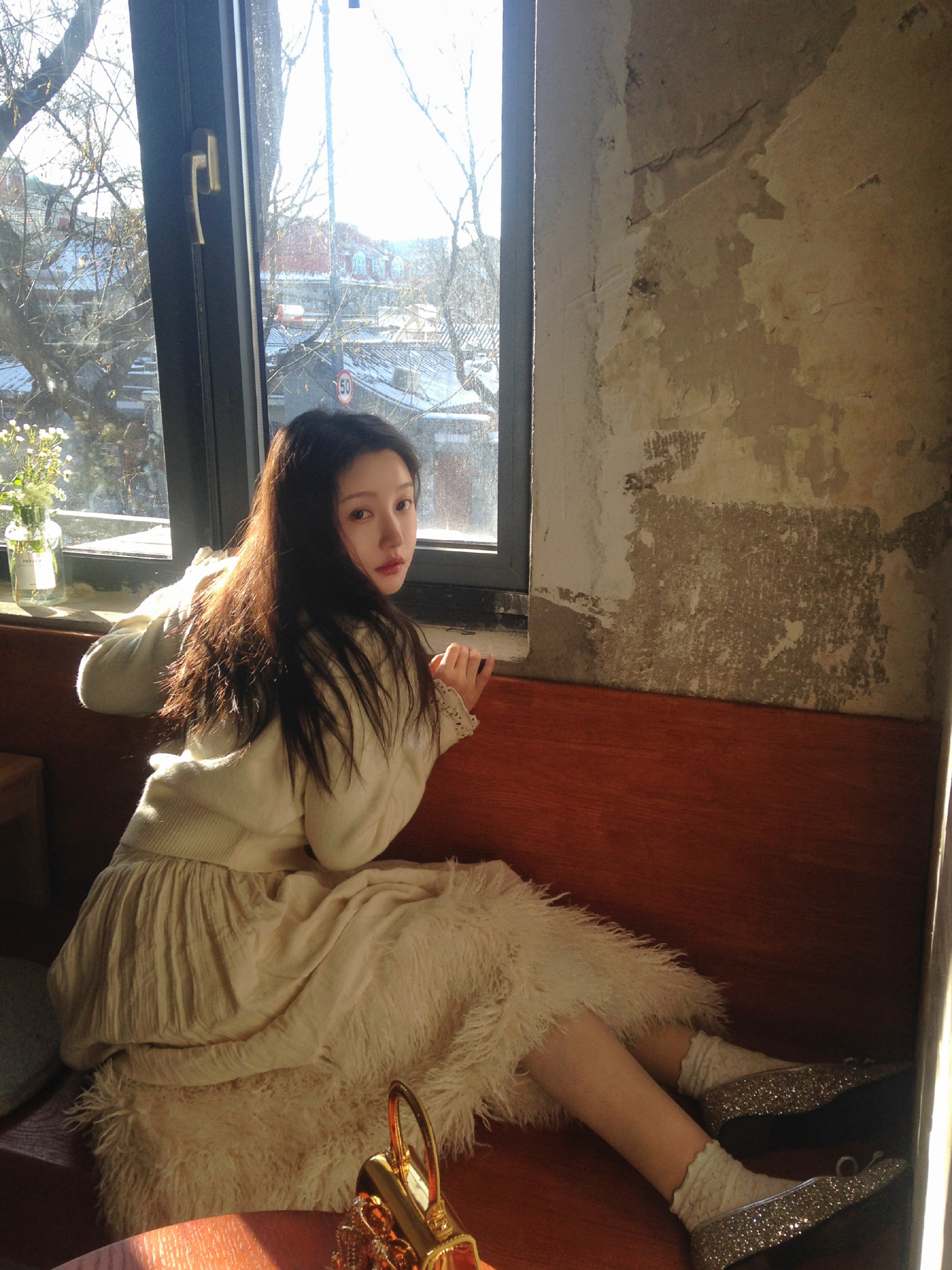 姜贞羽，柔美的甜妹子​​​
