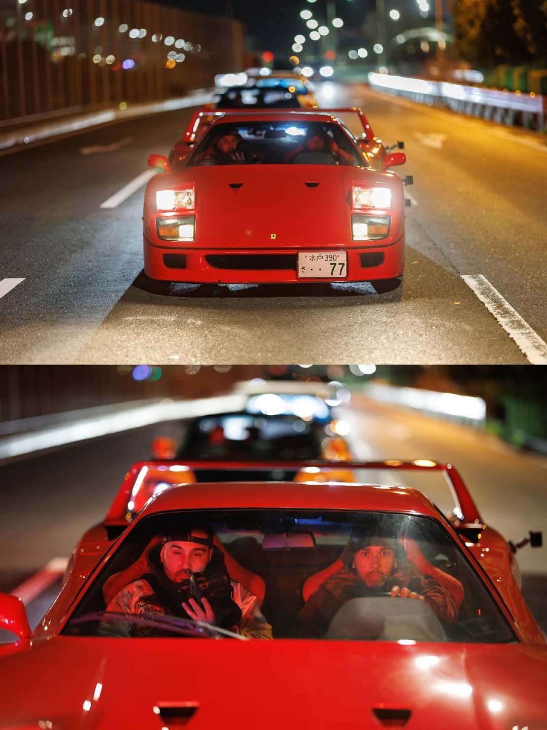 汉密尔顿x法拉利F40x大黑PA/OneTokyonightw