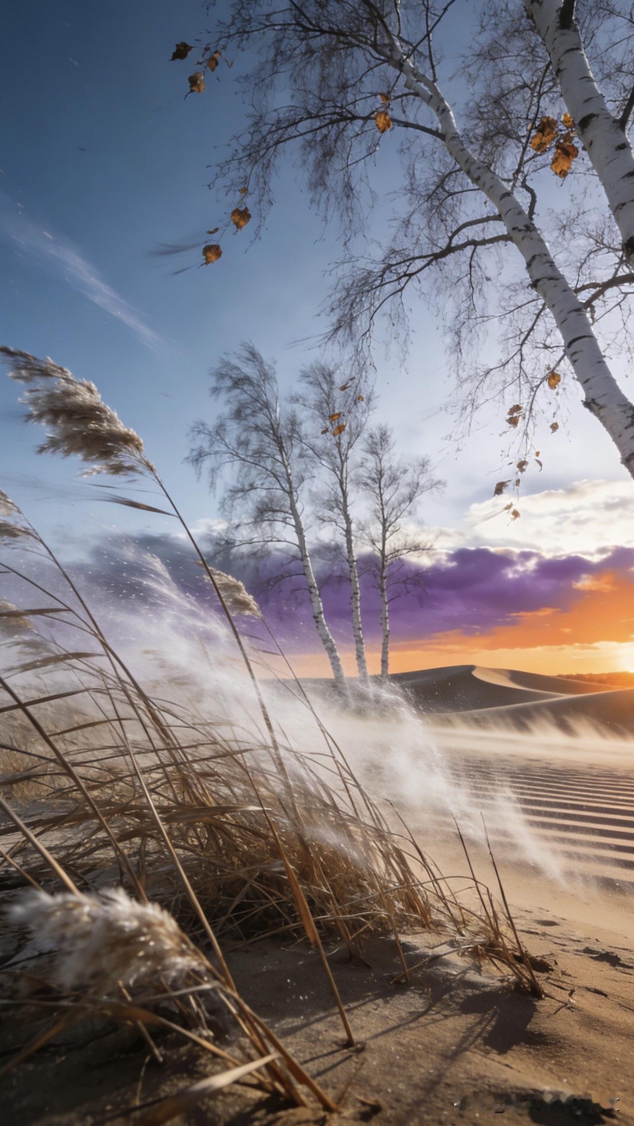 谁不是揣着过往的忧，在寒风里走了一程又一程？寒风是不讲情面的，它刮过眉尖，掠