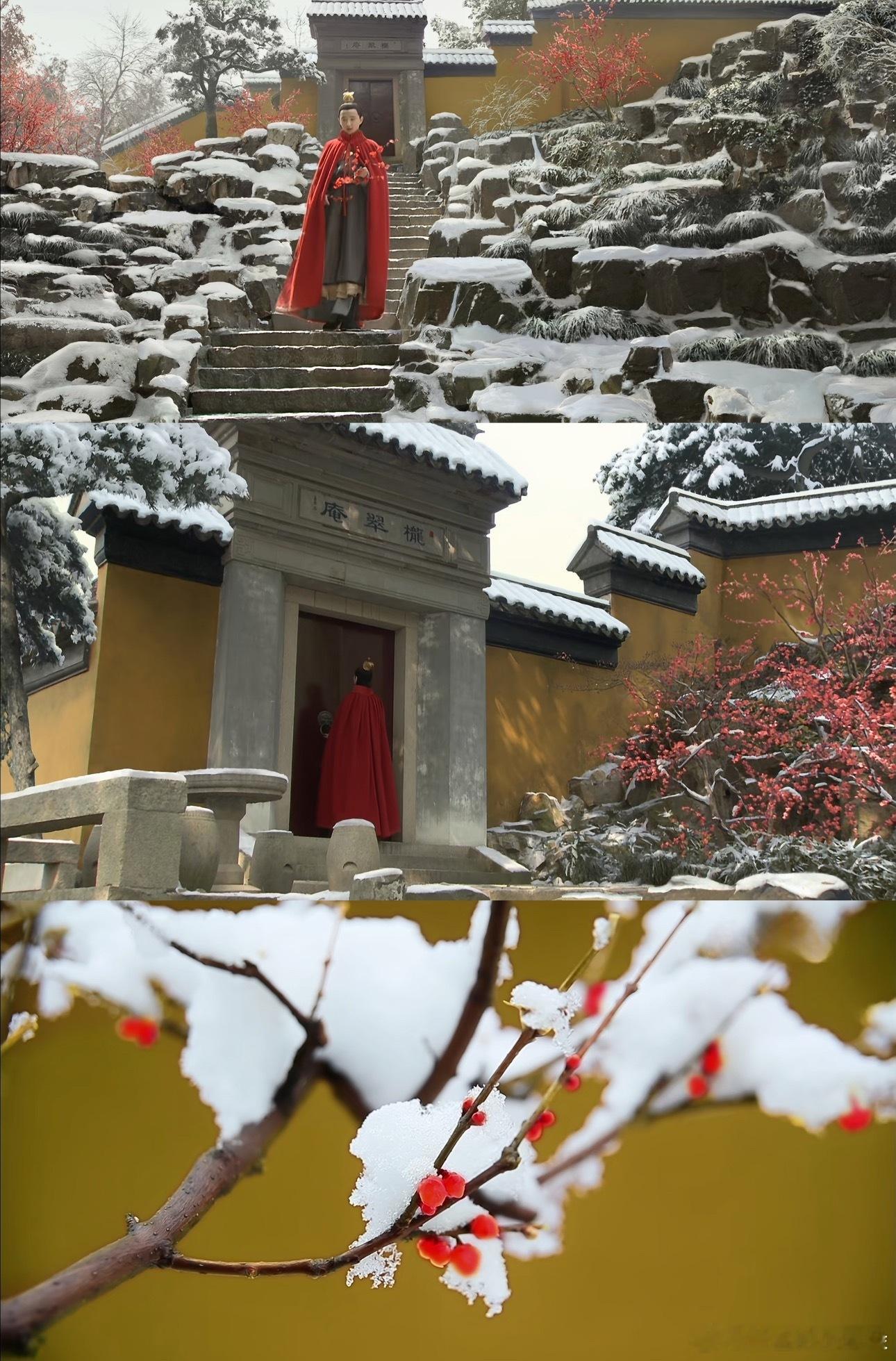 10版红楼梦景拍的太美了，跟古画儿似的