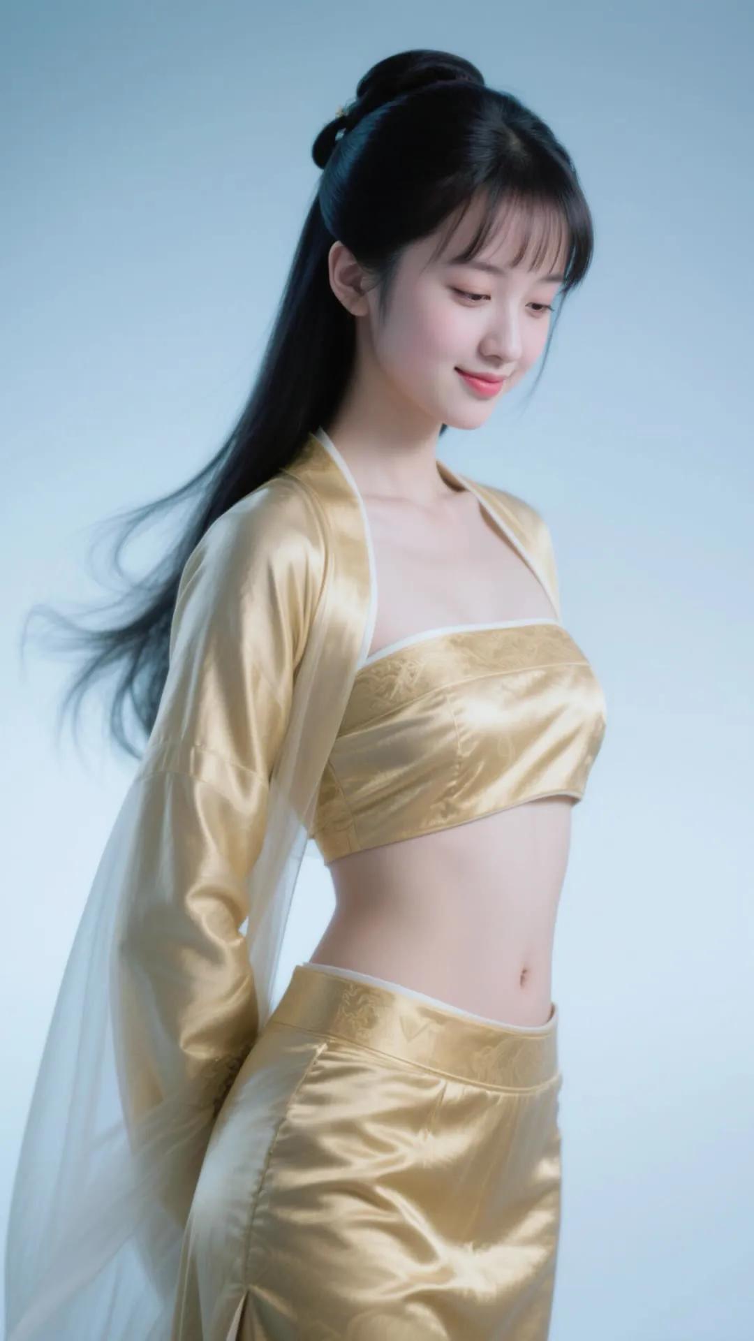 金光闪闪的华服，古典优雅的气质，惊艳了时光！🌟✨