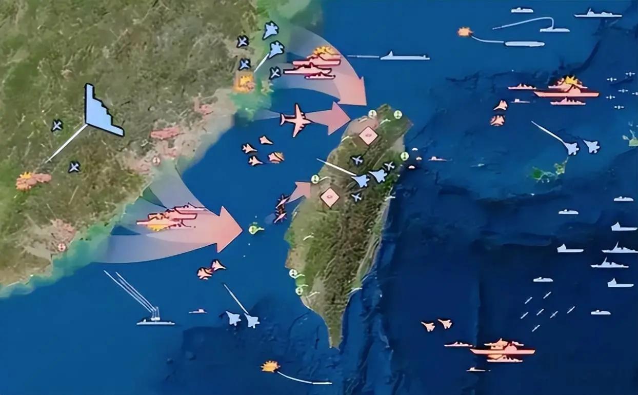 总有人说，“台海开战，只要美国敢出手，就让他们有来无回”但这恰恰是我们最大的误区