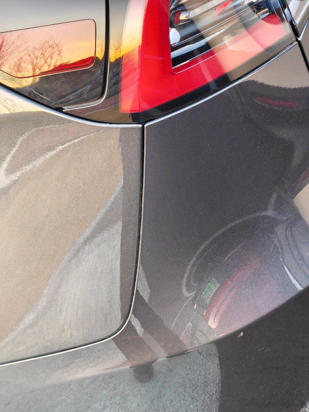 每次看到老款modely后保险杠和侧围分缝都忍不住要喷它PQ大忌！【分封到特征