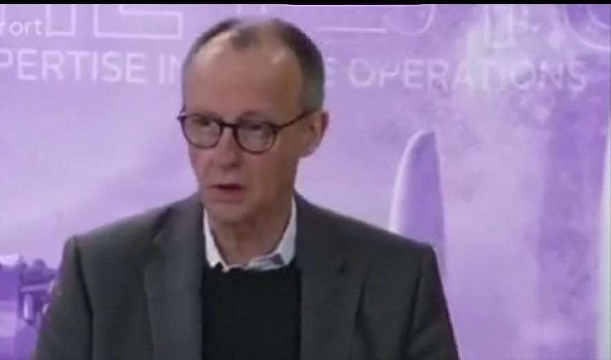 默茨竟然对美国说“不”了“今天早上我们得知，美国政府显然做出了不同的决定。我