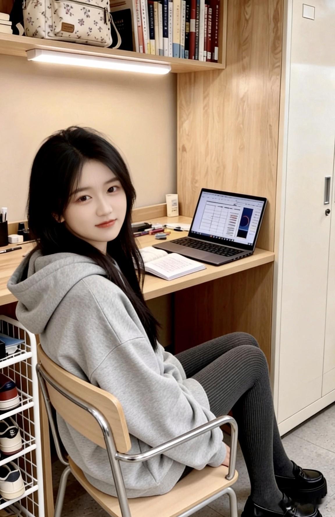 宿舍的暖光，藏着青春里最细碎的温柔，窝在宿舍的日子，连发呆都变得有了甜味🍬宿舍