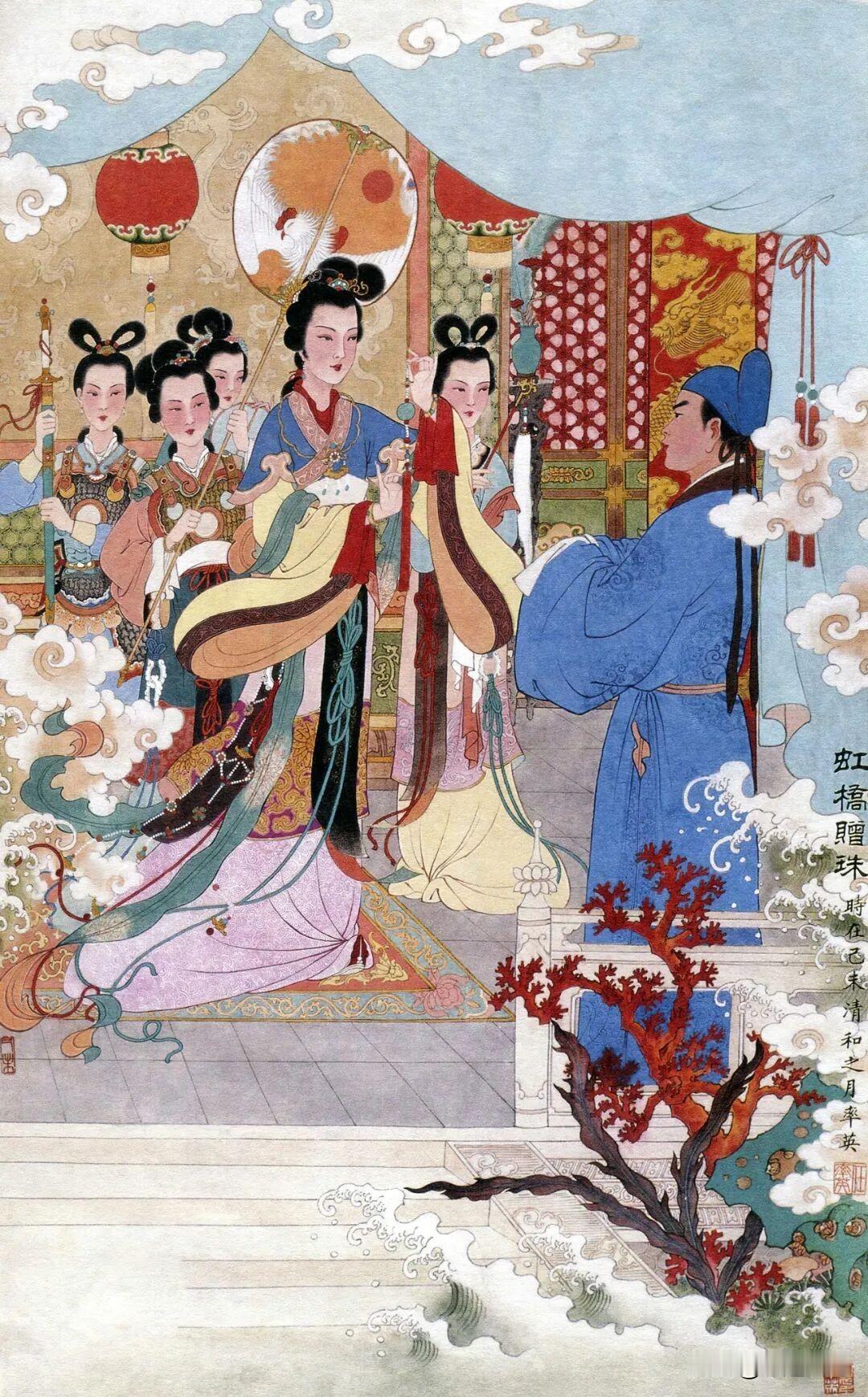 连环画大师任率英让中国传统古典美走进千家万户，美而不媚，雅俗共赏。他的年画的印刷