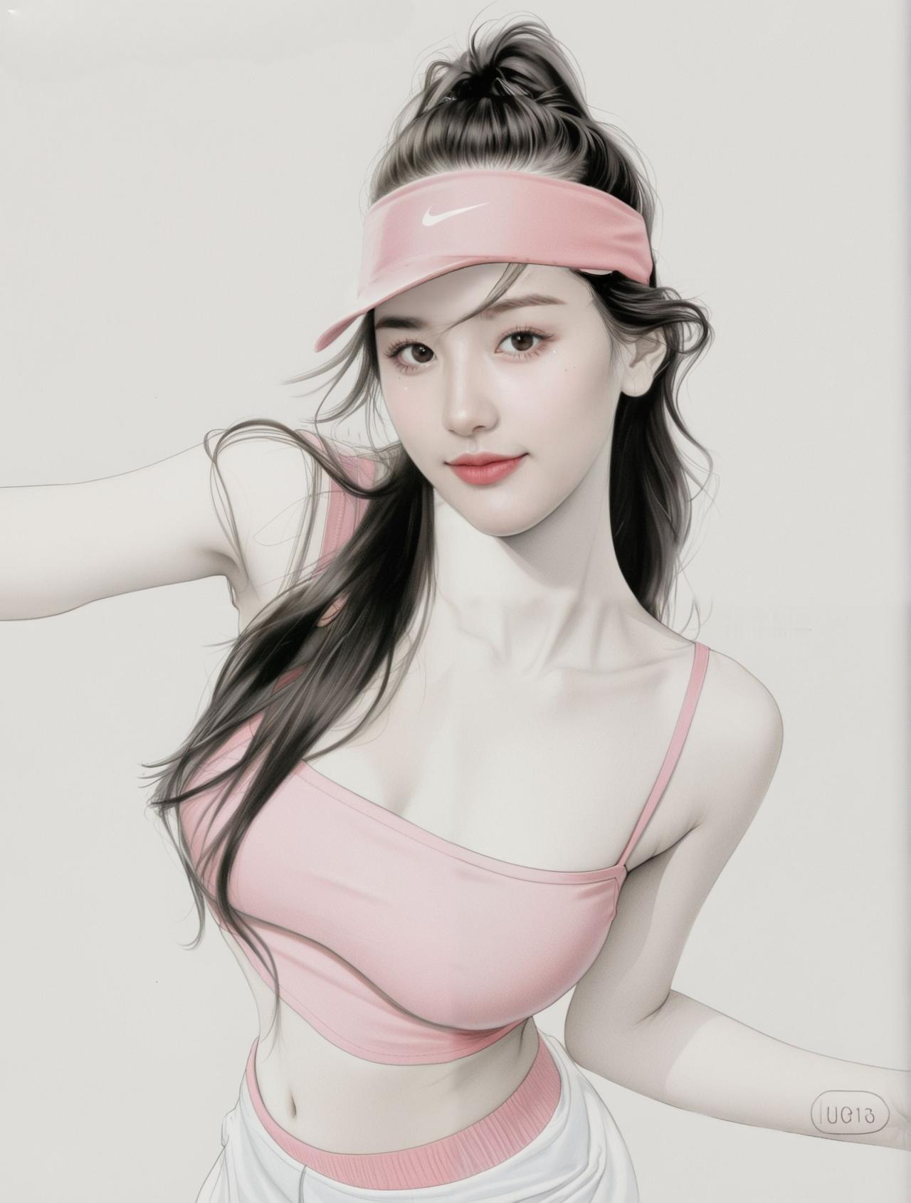 元气少女运动风，活力满满！💪🏋️‍♀️