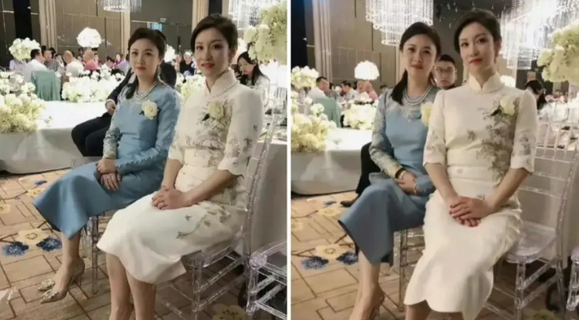 婚礼上的两家亲家母，一个比一个好看啊~