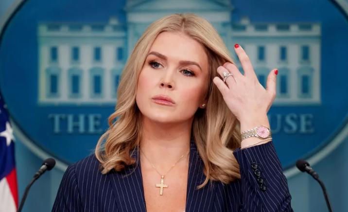 【特朗普扫荡移民扫到了自家人，白宫发言人的前嫂子被抓】根据美联社的说法，白宫