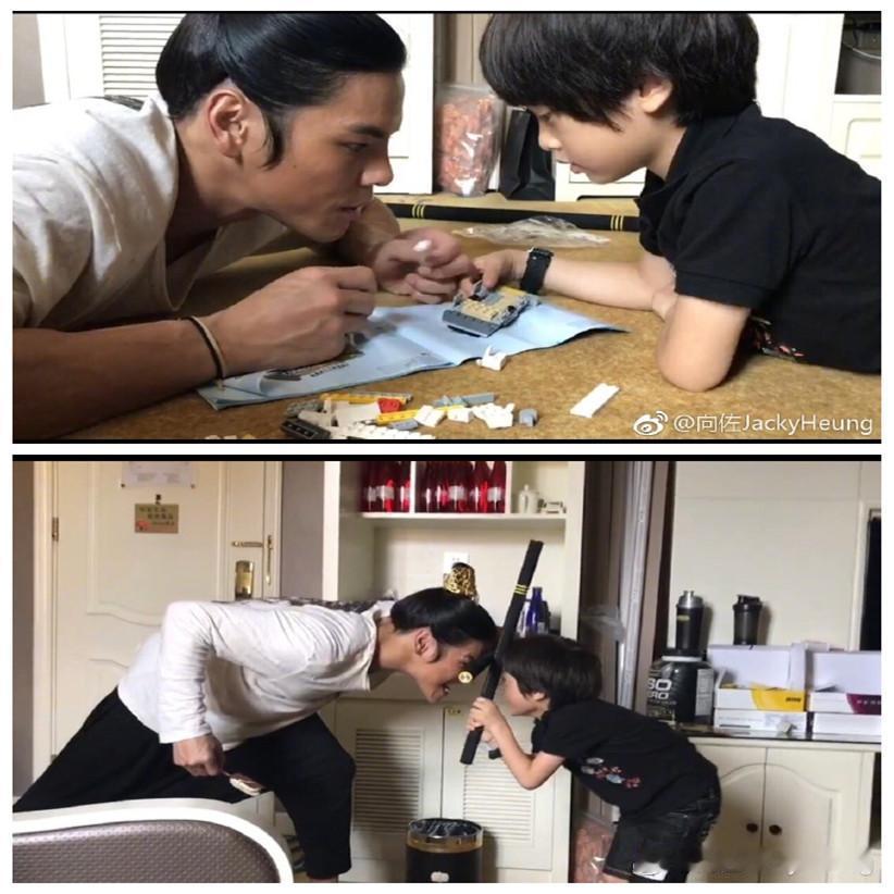 15岁帅出新天际，网友喊话向佐，还记得当年认下的这个儿子吗提到向佐和郭碧婷，全