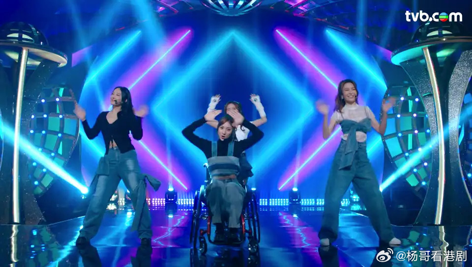 臥底嬌娃｜鍾柔美挑戰高難度輪椅舞🤸♀️親爆最擔心呢樣嘢.TVB熱播劇《臥底嬌