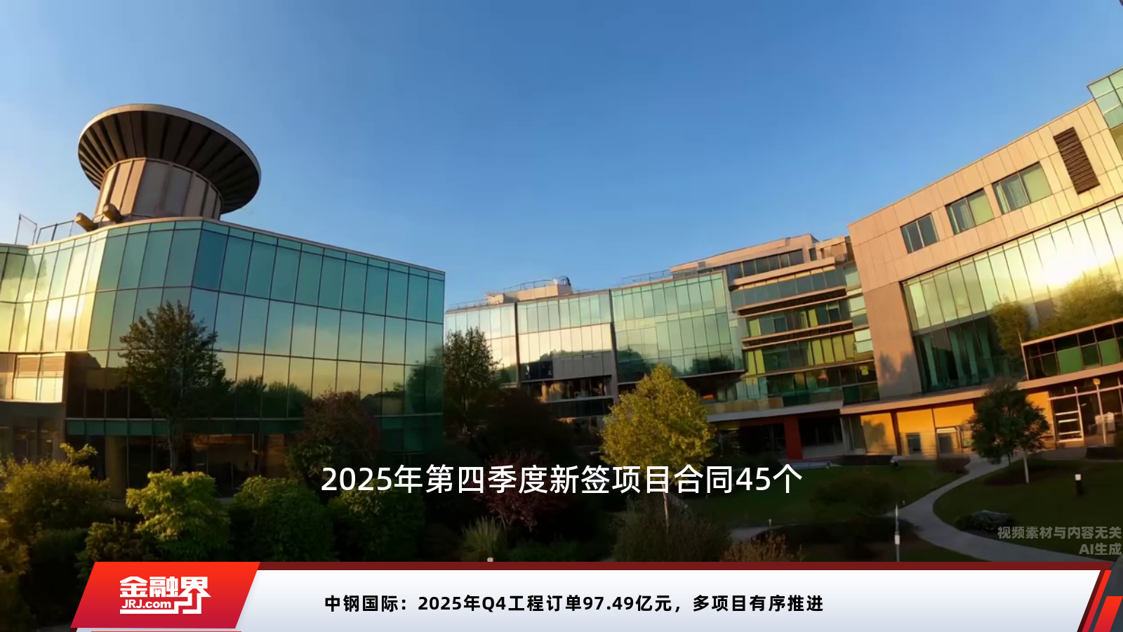 中钢国际2025年Q4斩获97.49亿元工程订单，多项目加速推进