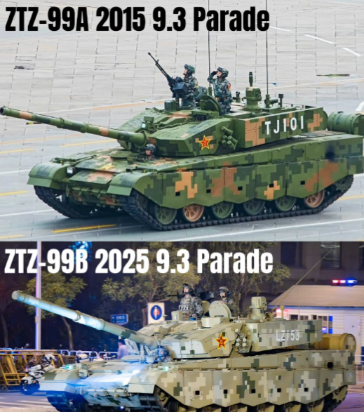 【第四次登上阅兵场！人民陆军的排头老兵99B坦克，到底有啥不一样？】在今年的