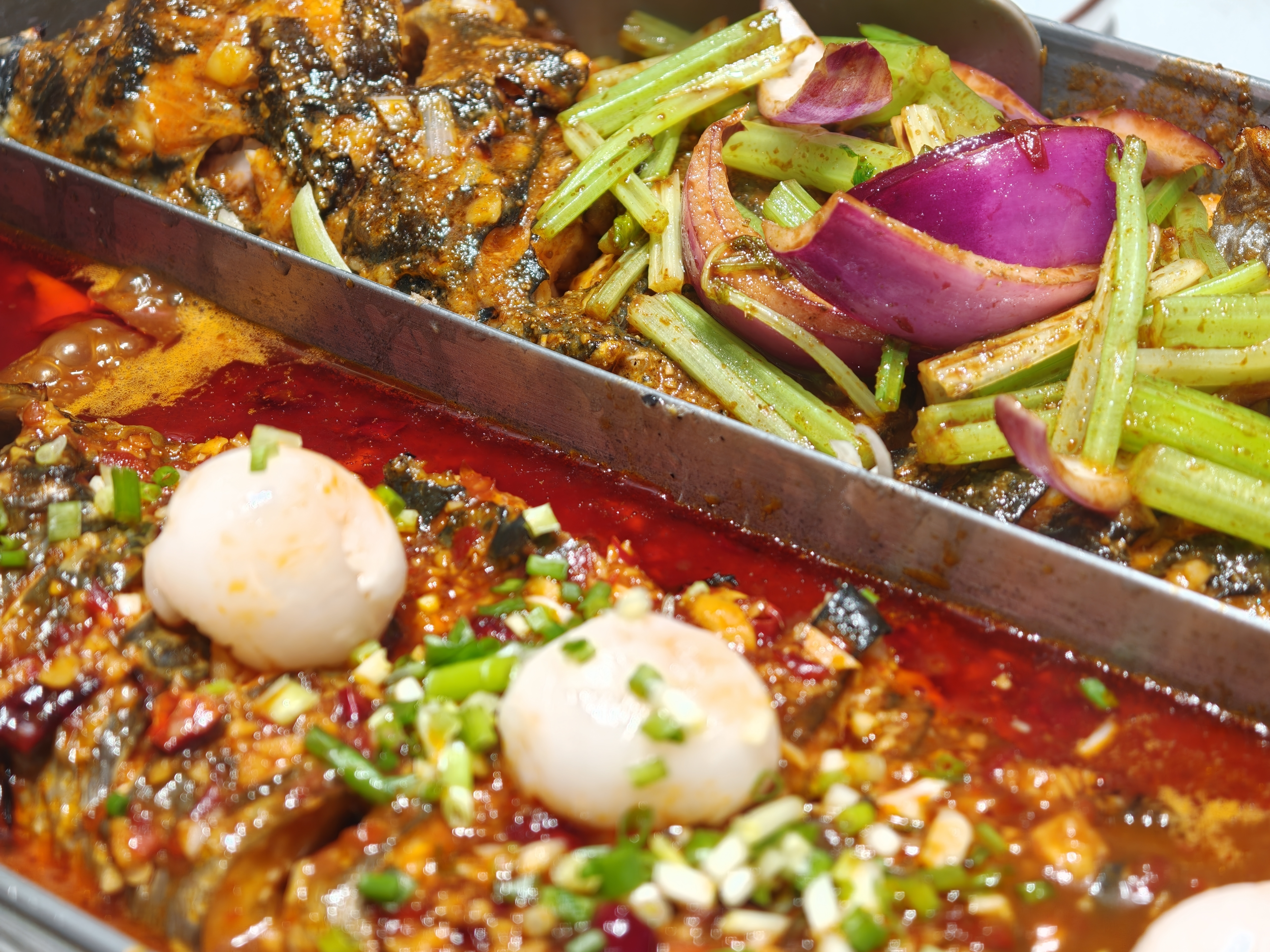 都吃了吗？没吃我可要吃了烤鱼泡点饼真香迷糊了～